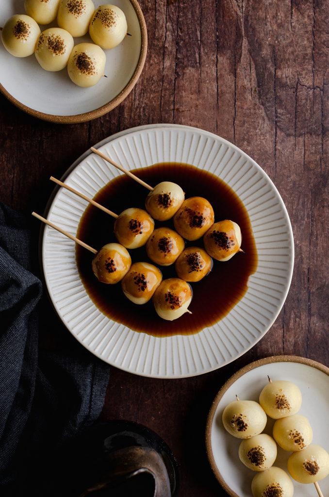 Homemade dango preparation process