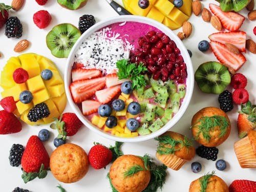 Nutritional profile of angel food cake