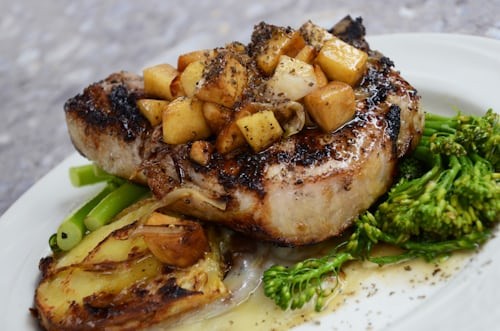 grilled chicken breast with herbs