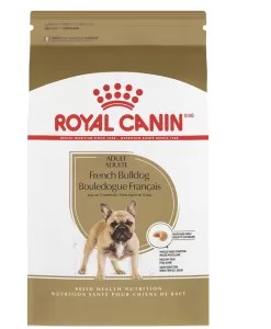 Bag of Royal Canin French Bulldog Adult dry food