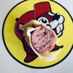 Buc-ee's sausage and tortilla, a convenient and tasty road trip snack