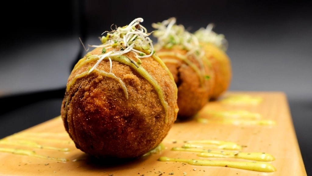 Savory Bolon de Verde breakfast