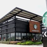 Starbucks drive through