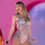 Taylor Swift performs during "The Eras Tour"