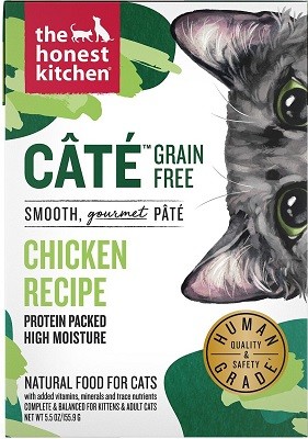 The Honest Kitchen Grain-Free Chicken Câté Wet Cat Food