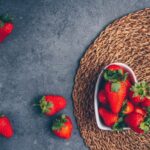 Assortment of colorful fresh fruits and vegetables