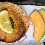 Montreal-style bagels baked in a wood-fired oven