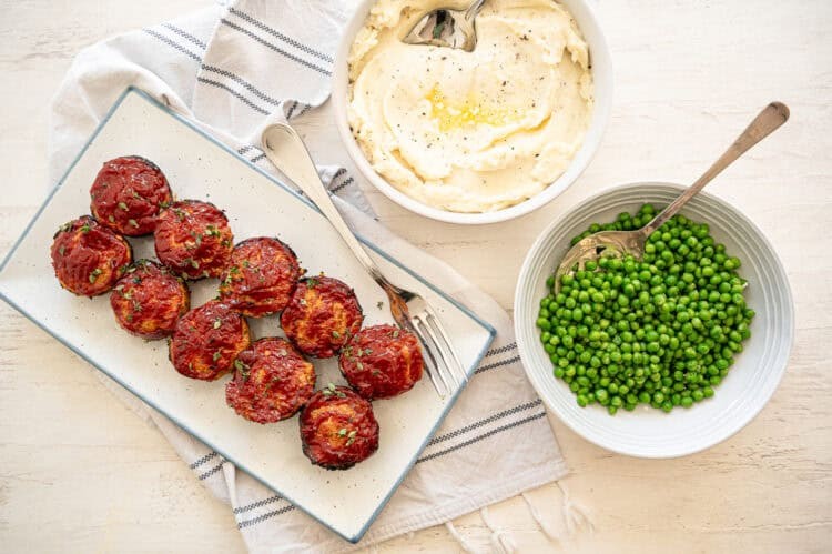 Turkey Meatloaf Muffins with Sneaky Veggies