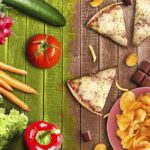 Selection of ultra processed foods