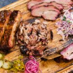 A juicy brisket plate from Williams Smokehouse