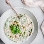 Vegan Raita Indian Yogurt Dip