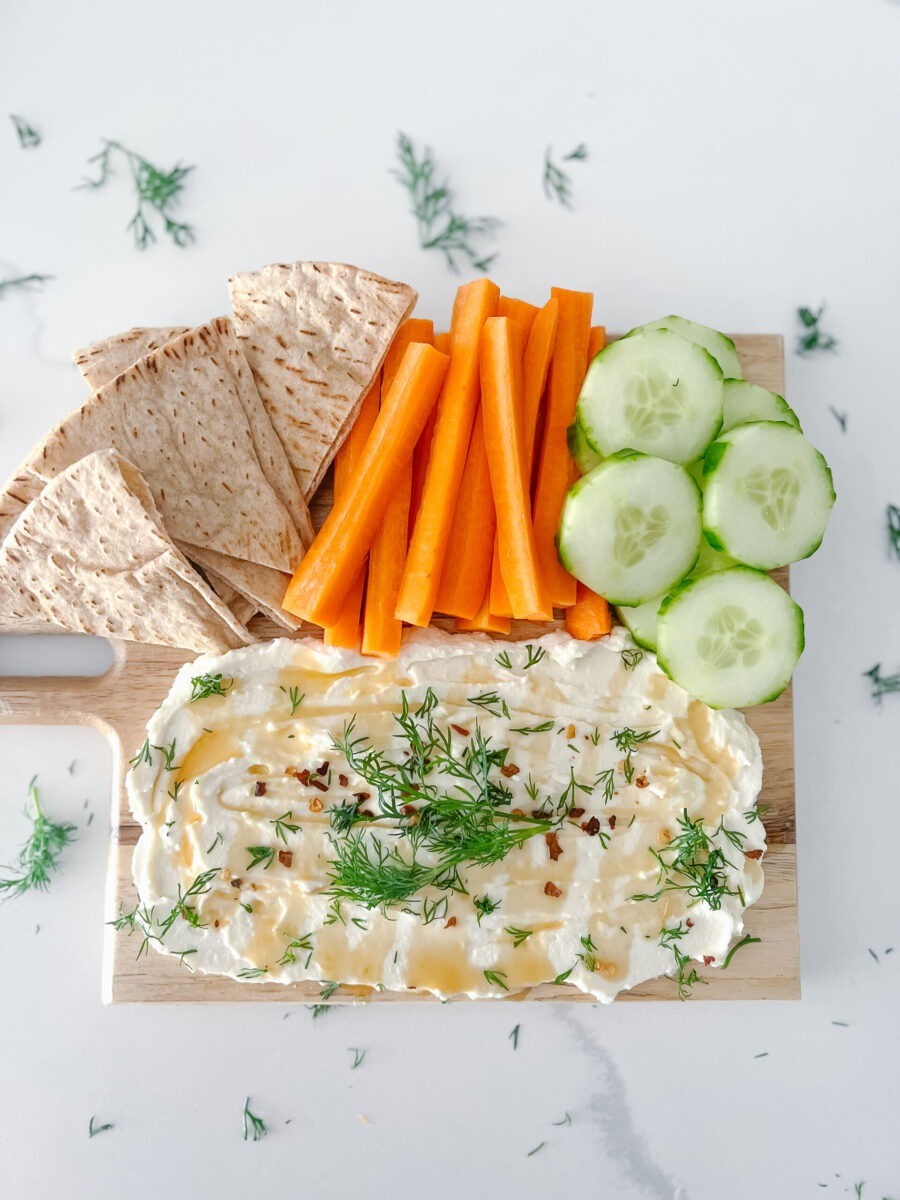 Whipped Feta with Honey offers a unique Super Bowl food