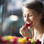 Starchy foods can stick to teeth