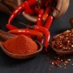 Close up image of chili in it