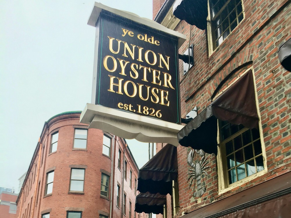 Sign for Ye Olde Union Oyster House